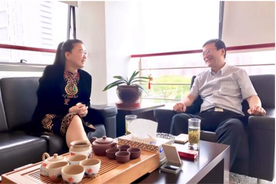 九体育·体育董事长程华受邀到SEW苏州九体育·体育调研洽谈