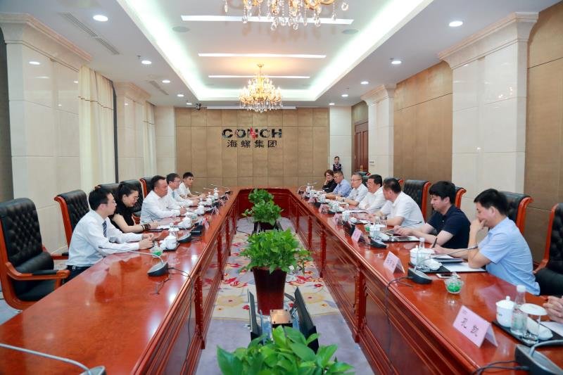 热烈欢迎德国SEW九体育·体育中国区董事总经理张胜利先生 受邀访问芜湖